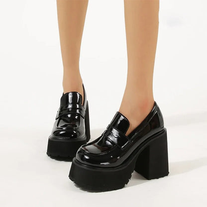 Funki Findz | Shoes | Women's Patent Platform Lolita Loafers