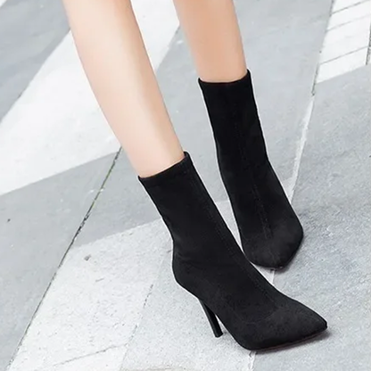 Funki Findz | Boots | Women's Pointed Toe Stiletto Ankle Boots