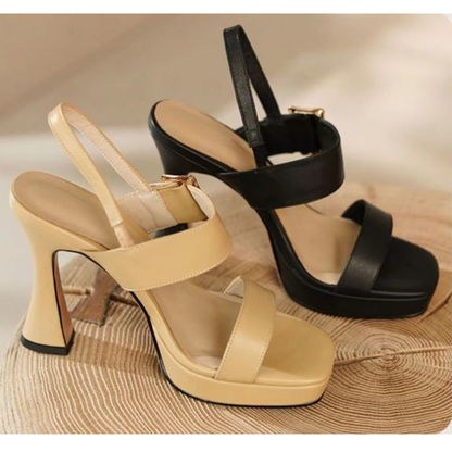 Funki Findz | Shoes | Women's Genuine Leather Chunky Sandals