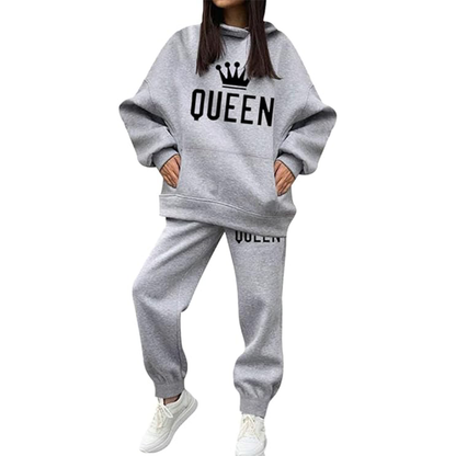 Funki Findz | Activewear | Women's Queen Hooded Sweat Suit