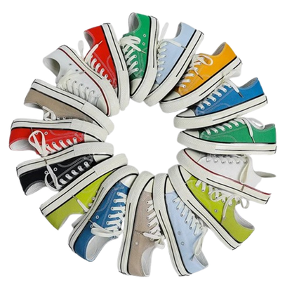 Funki Findz | Shoes | Women's Colorful Canvas Fashion Sneaker