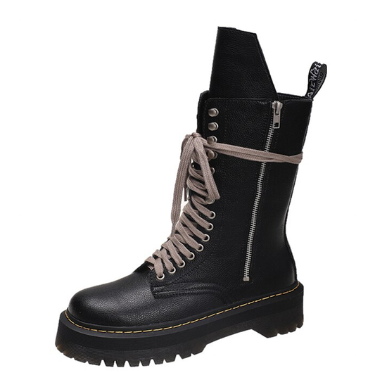 Funki Findz | Boots | Women's Mid Calf Biker Style Punk Boots