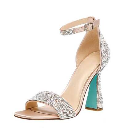 Funki Findz | Shoes | Women's Rhinestone High Bling Sandals