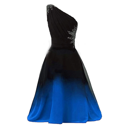 Funki Findz | Dresses | Women's Gradient Chiffon Cocktail Dress