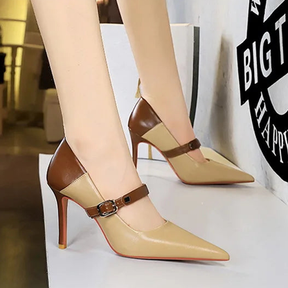 Funki Findz | Shoes | Women's Retro Colored Pointy Toe Stilettos