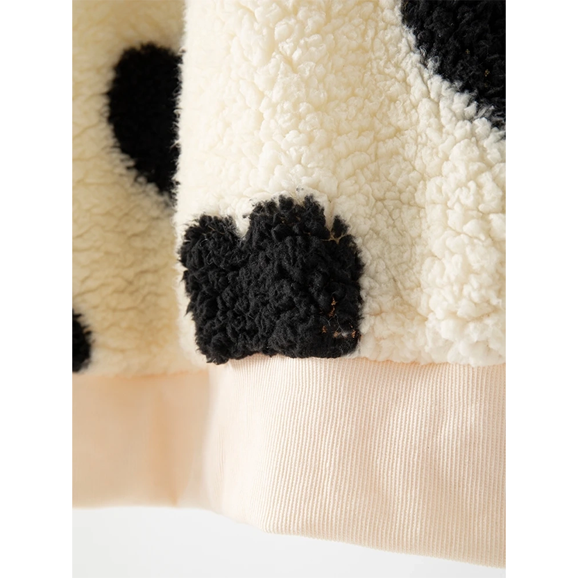 Funki Findz | Sweaters | Women's Fuzzy Heart Winter Sweatshirt
