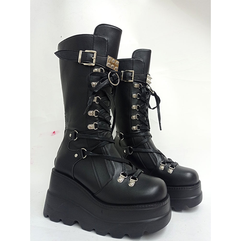 Funki Findz | Boots | Women's New Gothic Style Platform Boots