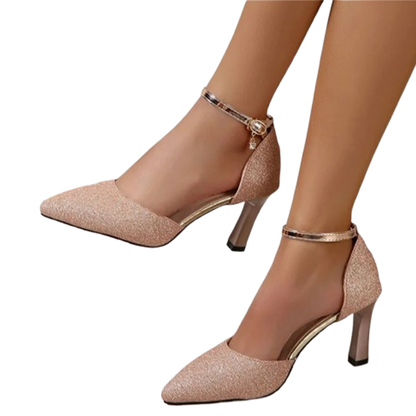 Funki Findz | Shoes | Women's Gold Silver Rose Glitter Shoes