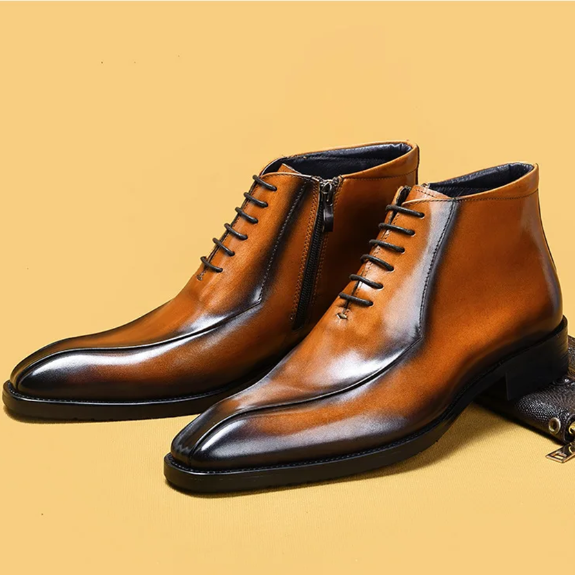 Funki Findz | Boots | Men's Genuine Leather Chelsea Ankle Boot
