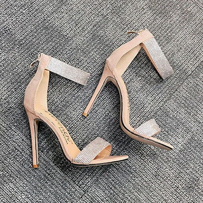 Funki Findz | Shoes | Women's Designer Bling Shimmer Sandals