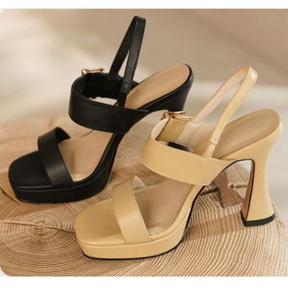 Funki Findz | Shoes | Women's Genuine Leather Chunky Sandals