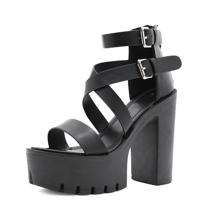 Funki Findz | Shoes | Women's Sexy High Chunky Heel Platforms