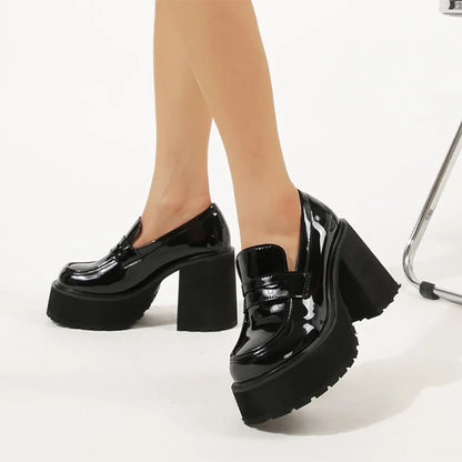 Funki Findz | Shoes | Women's Patent Platform Lolita Loafers