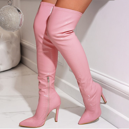 Funki Findz | Boots | Women's Over-the-Knee High Stiletto Boots