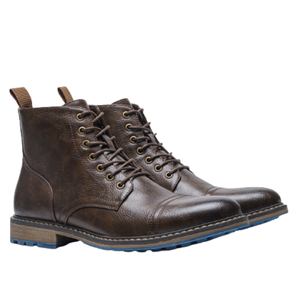Funki Findz | Boots | Men's Faux Leather Smart Dress Boots