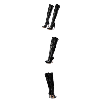 Funki Findz | Boots | Women's Over-the-Knee High Stiletto Boots