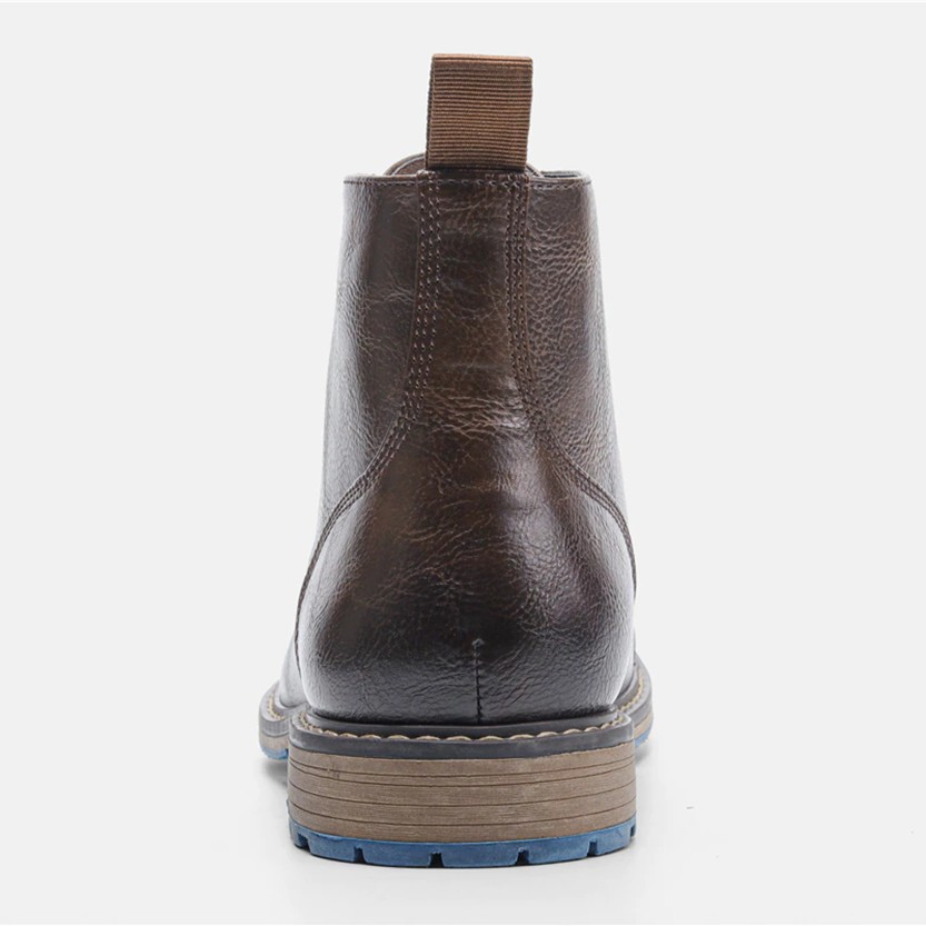 Funki Findz | Boots | Men's Faux Leather Smart Dress Boots