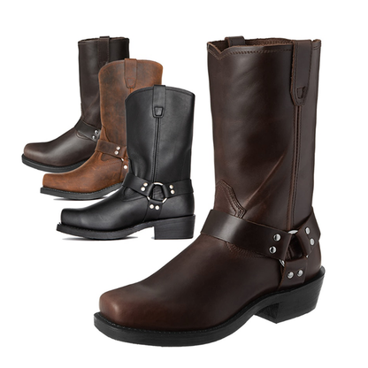 Funki Findz | Boots | Men's Vintage Biker Western Cowboy Boots