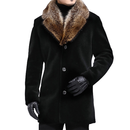 Funki Findz | Jackets | Men's Luxury Faux Fur Winter Jacket