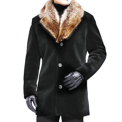 Funki Findz | Jackets | Men's Luxury Faux Fur Winter Jacket