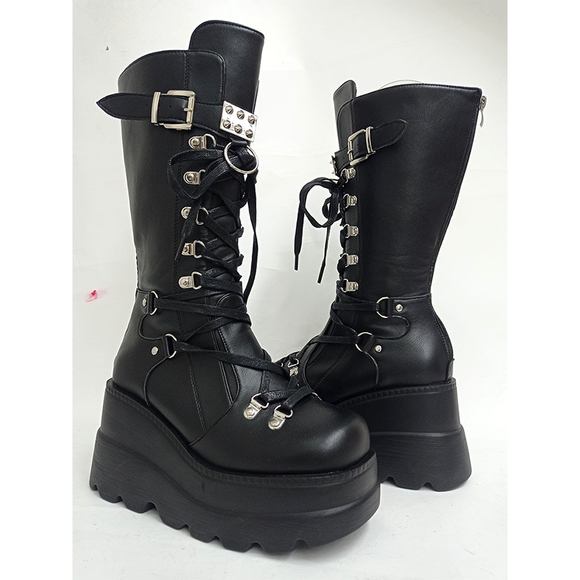 Funki Findz | Boots | Women's New Gothic Style Platform Boots