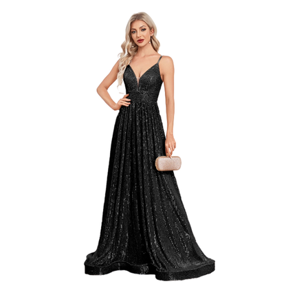 Funki Findz | Dresses | Women's Luxury Strappy Evening Dress