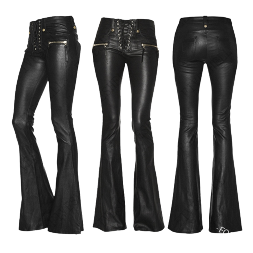 Funki Findz | Pants | Women's Elegant Chic Faux Leather Pants