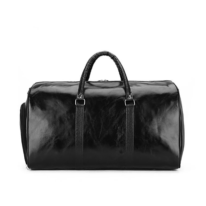 Funki Findz | Bags | Travel Bags | Faux Leather Overnight Bag