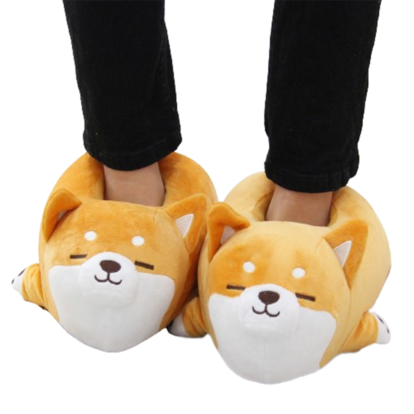 Funki Findz | Shoes | Women's Plush Soft Dog Slipper