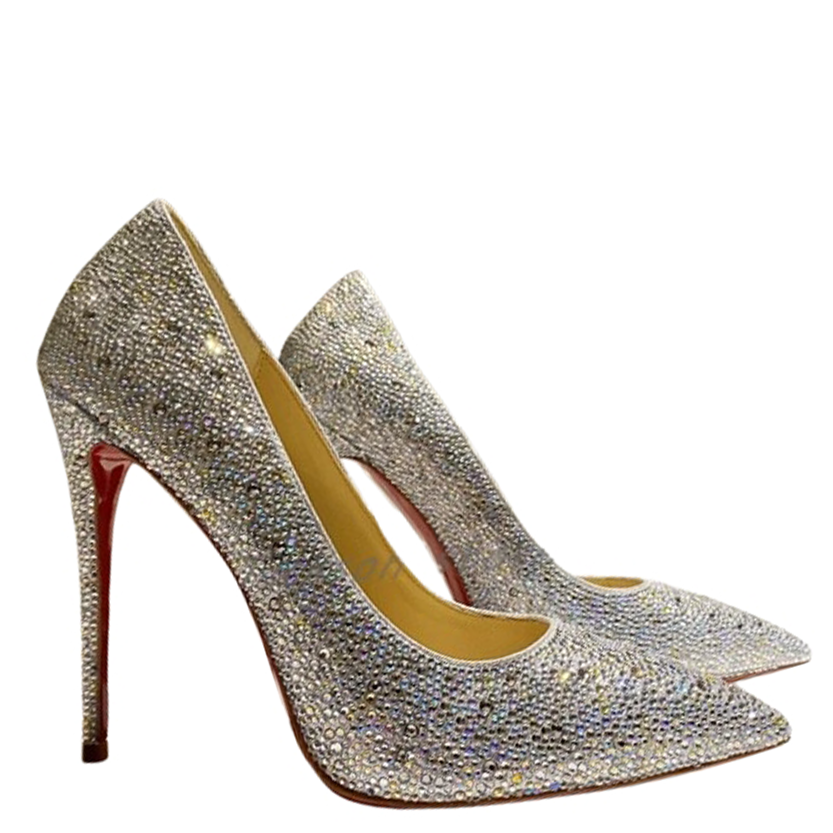 Funki Findz | Shoes | Women's Luxury Rhinestone Wedding Shoe