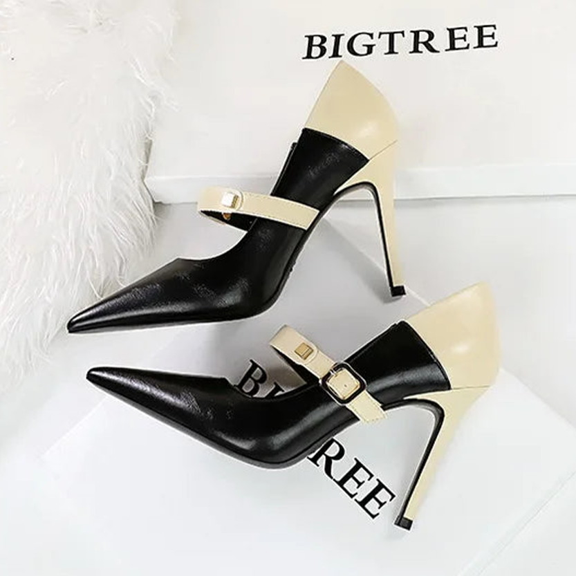 Funki Findz | Shoes | Women's Retro Colored Pointy Toe Stilettos