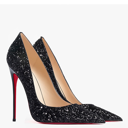 Funki Findz | Shoes | Women's Sparkly Red Bottom High Stilettos