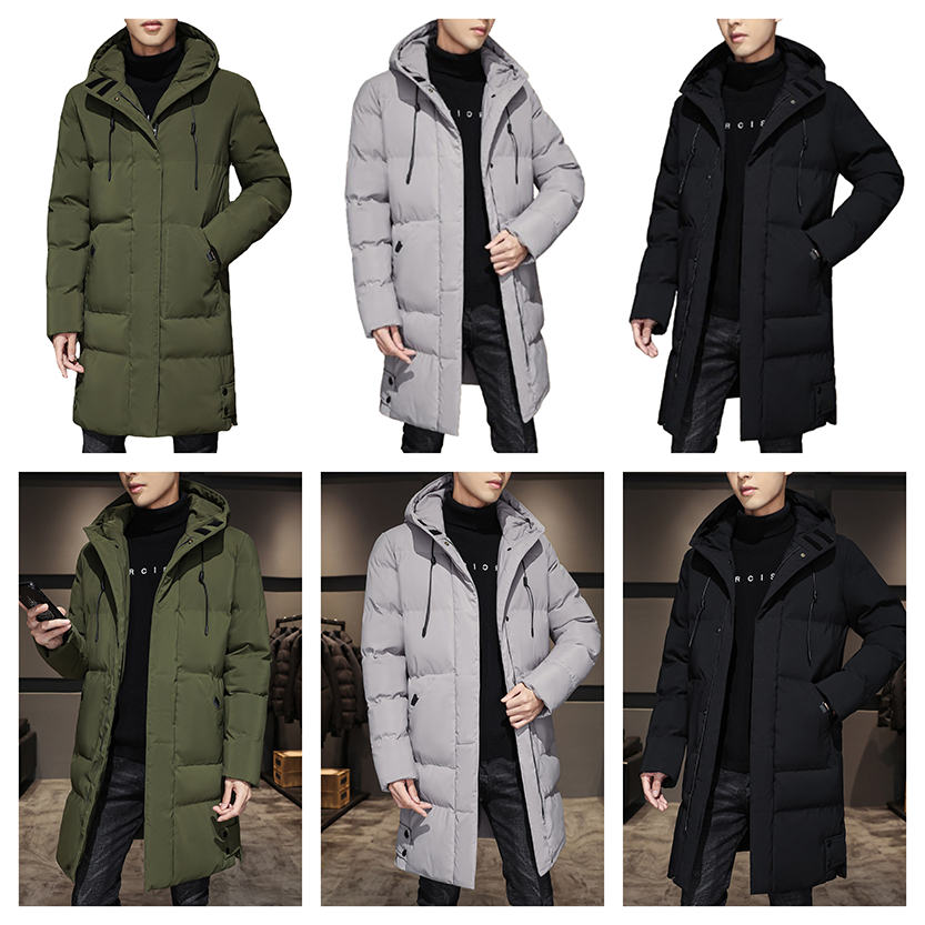 Funki Findz | Jackets | Men's Thick Mid-Length Winter Parkas