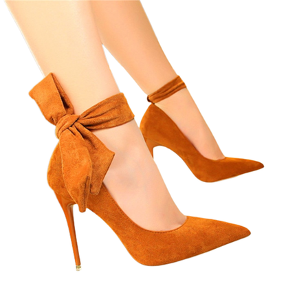 Funki Findz | Shoes | Women's Elegant Bow Tie High Heel Pump
