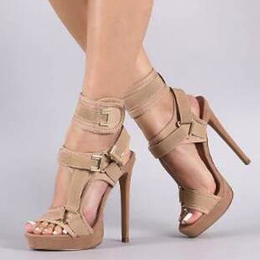 Funki Findz | Shoes | Women's Sky High Strappy Platform Sandal