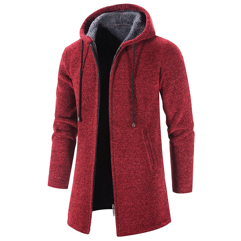 Funki Findz | Jackets | Men's Winter Warm Zip Up Hoodie Jacket