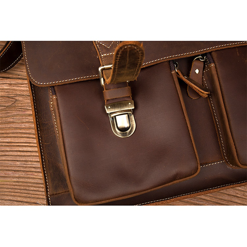Funki Findz | Bags | Messenger Bags | Men's Leather Laptop Bag