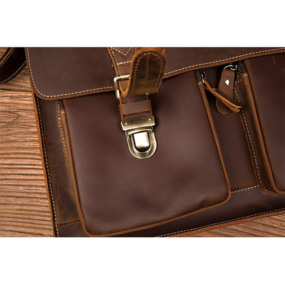 Funki Findz | Bags | Messenger Bags | Men's Leather Laptop Bag