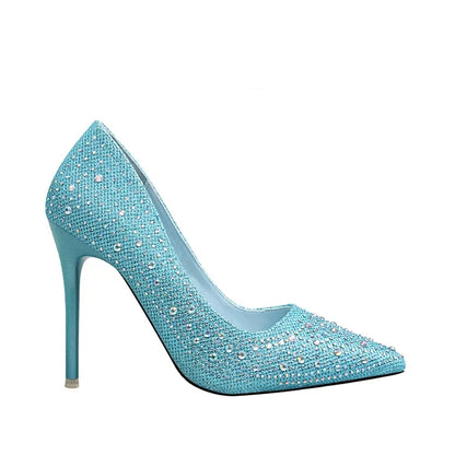 Funki Findz | Shoes | Women's Rhinestone Sparkly Prom Shoes