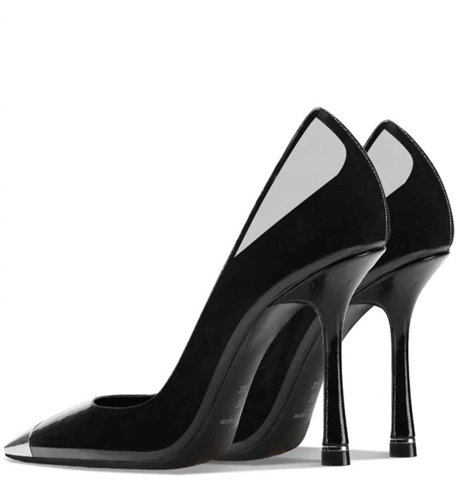 Funki Findz | Shoes | Women's Genuine Leather Metal Toe Heels