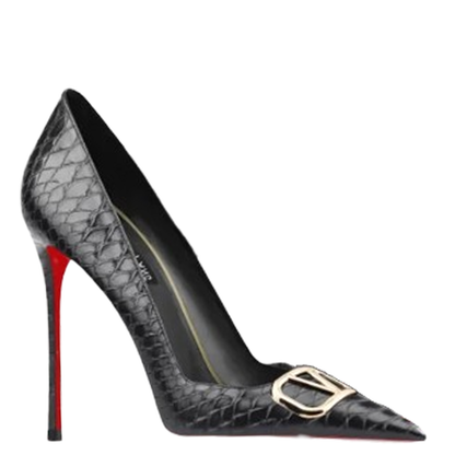 Funki Findz | Shoes | Women's Red Sole Buckled Stilettos