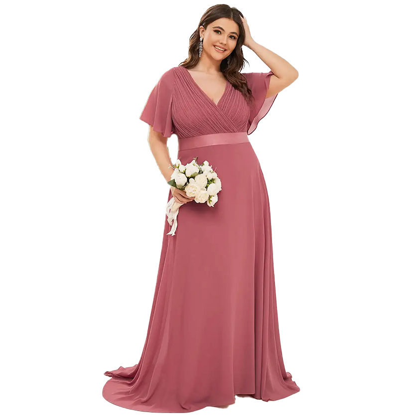 Funki Findz | Dresses | Women's Plus Size Long Evening Dress