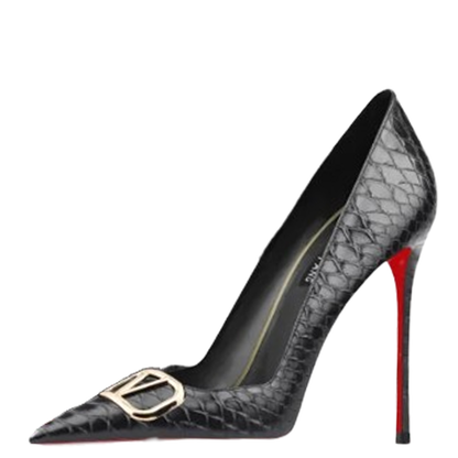 Funki Findz | Shoes | Women's Red Sole Buckled Stilettos