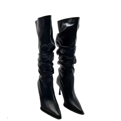 Funki Findz | Boots | Women's Fashion Pointed Toe Stiletto Boots