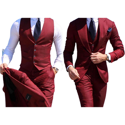 Funki Findz | Suits | Men's 3 Pcs Slim Fit Formal Wedding Suits