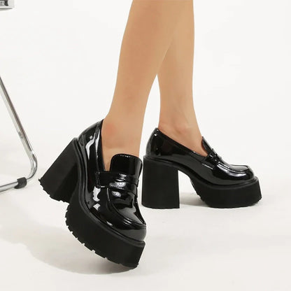 Funki Findz | Shoes | Women's Patent Platform Lolita Loafers
