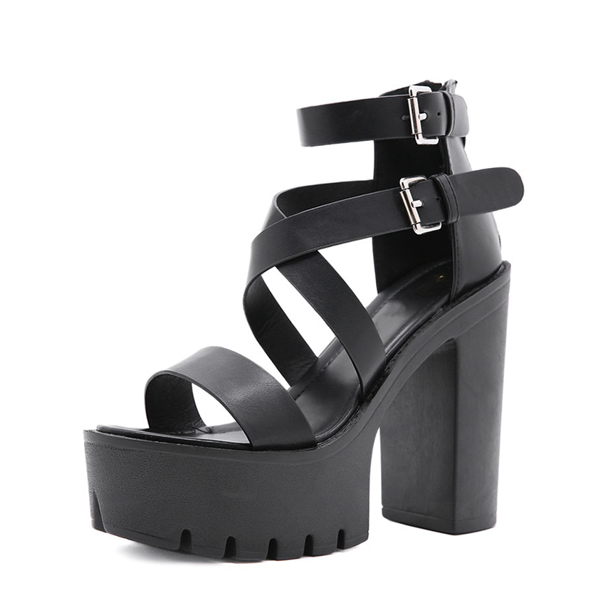 Funki Findz | Shoes | Women's Sexy High Chunky Heel Platforms