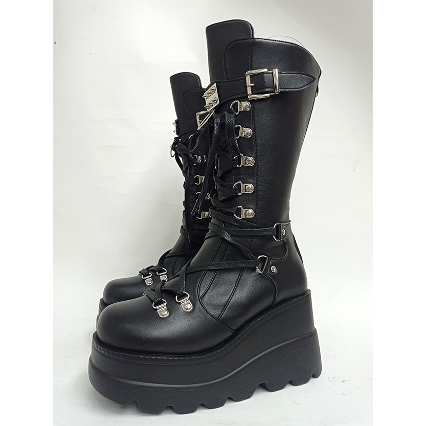 Funki Findz | Boots | Women's New Gothic Style Platform Boots