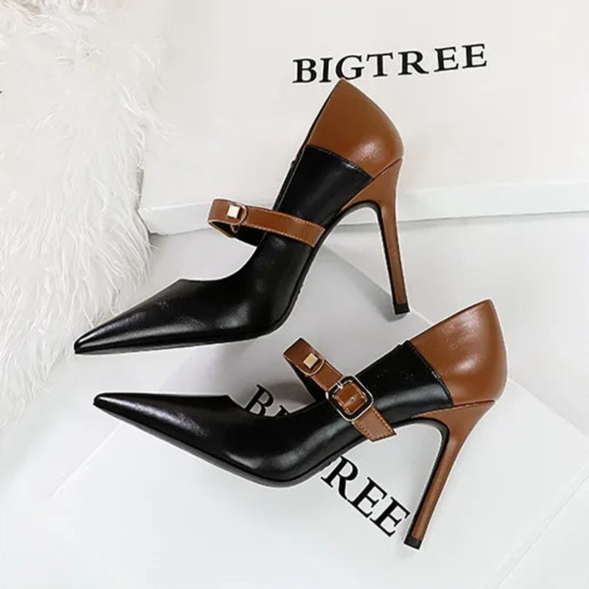 Funki Findz | Shoes | Women's Retro Colored Pointy Toe Stilettos