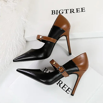 Funki Findz | Shoes | Women's Retro Colored Pointy Toe Stilettos